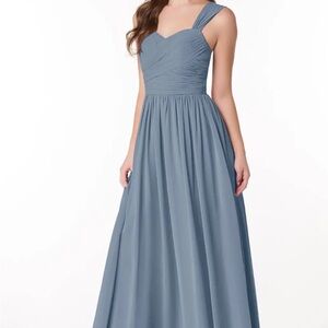 Elegant Blue Evening Gown